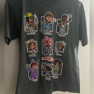 Stranger Things Kids Graphic Tee - Grey